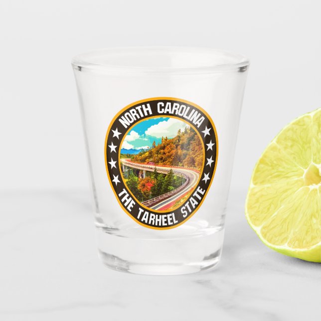Copo De Shot Carolina do Norte (Frente)