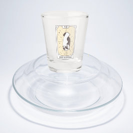 Copo De Shot Cartões de Tarot | CHÁ DE PANELA | Casamento | Neu