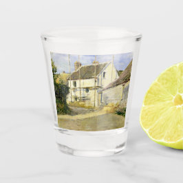 Copo De Shot Casa com Folha (Vintage Building Work)