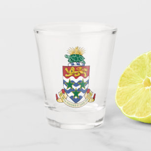 Copo De Shot Casaco de armas das Ilhas Cayman
