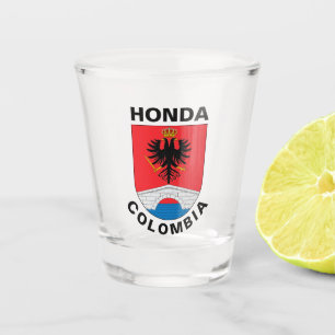 Copo De Shot Casaco de Armas de Honda (Tolima), Colômbia