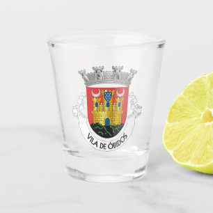 Copo De Shot Casaco de Armas de Óbidos, Portugal