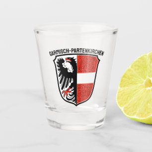 Copo De Shot Casaco de Braços de Garmisch-Partenkirchen, Aleman