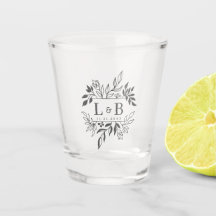 Casal de Folhagem Elegante, Favor de Casamento do 