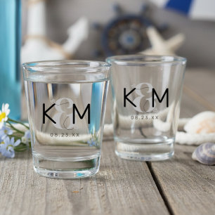 Copo De Shot Casamento Moderno Decorativo ID887