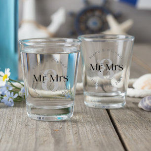 Copo De Shot Casamento Moderno Decorativo Noivos ID887
