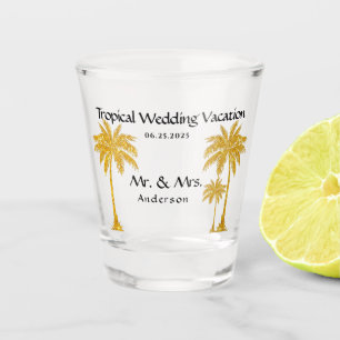 Copo De Shot Casamento tropical