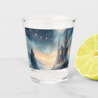 Copo De Shot Castelo de Moonlit Celestial