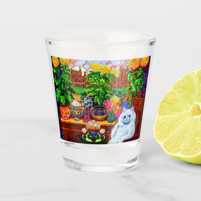 Copo De Shot Cat College Master (Frente)