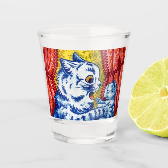 Copo De Shot Cat e seus gatinhos (Frente)