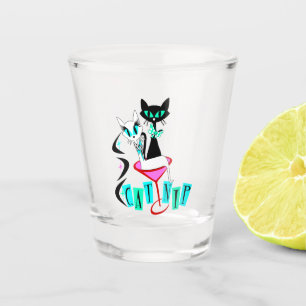 Copo De Shot CatNip Atômico Moderno do Meio século Retroativo