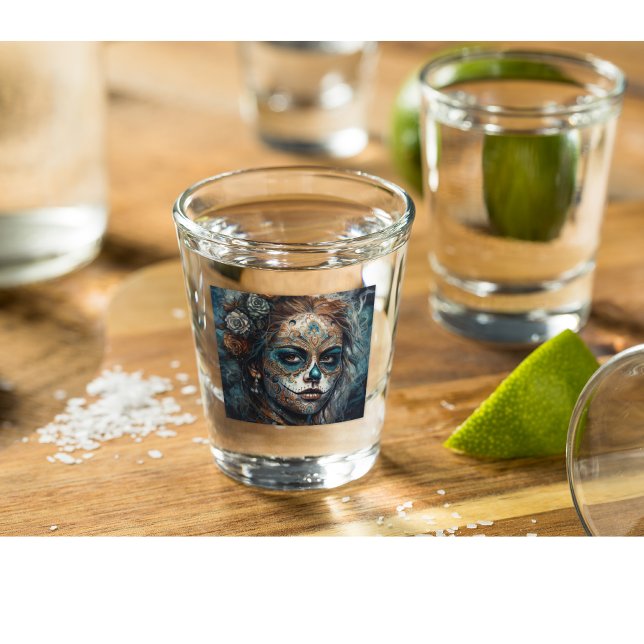 Copo De Shot Catrina Azul (Criador carregado)