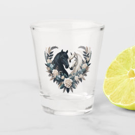 Copo De Shot Cavalos de Casamento no Amor