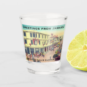 Copo De Shot Centro Kingston, Jamaica, BWI (Rua Harbour)