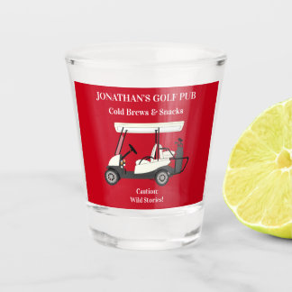 Copo De Shot Cerveja de Golf Pub Cart e Snacks Wild Stories Pub