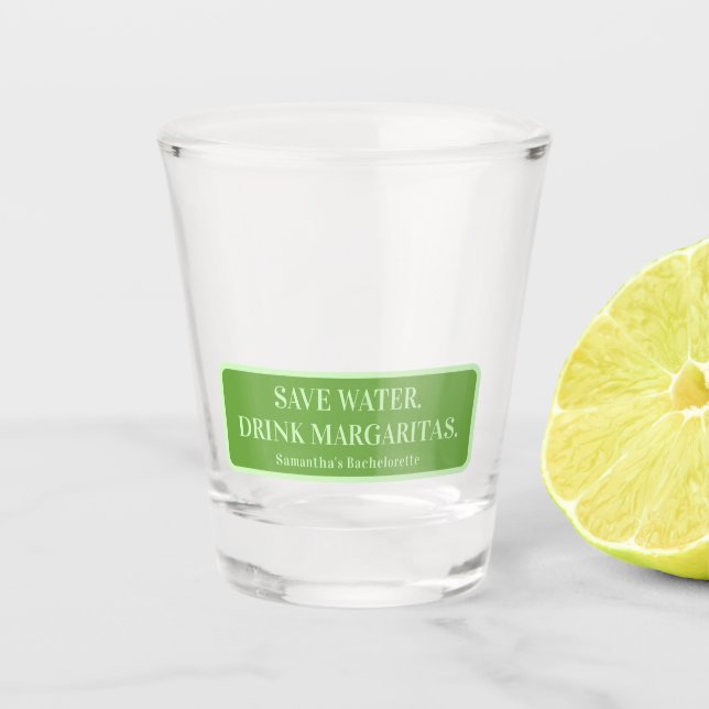 Copo De Shot Chá de Noiva Tequila da Margs Matrimony Despedida  (Frente)