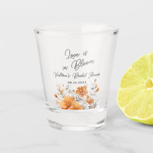 Copo De Shot Chá de panela Floral Boho Chic Terracotta