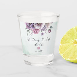 Copo De Shot Chá de Panela Lavanda & Floral Verde 