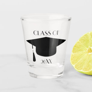 Copo De Shot Chapéu de Graduação Editável