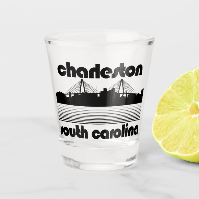 Copo De Shot Charleston, Carolina do Sul (Frente)