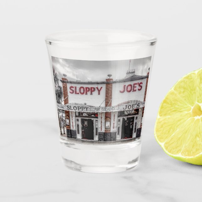 Copo De Shot Chave West Shot Glass do Joe (Frente)