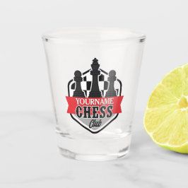 Copo De Shot Checkmate do Chess Player do NOME Personalizado