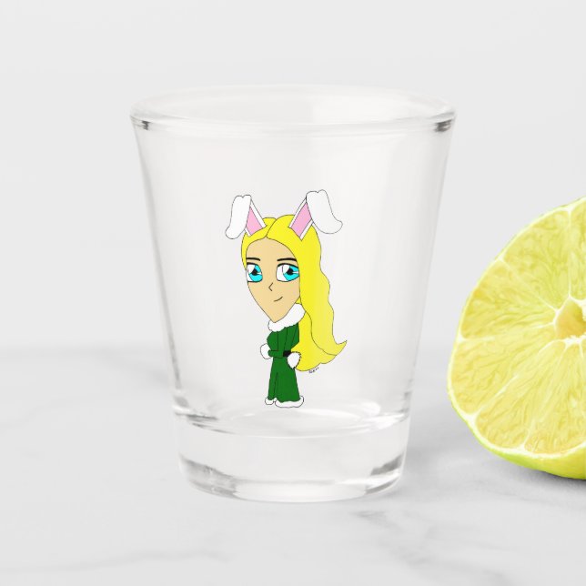 Copo De Shot chibi bunnygirl (Frente)