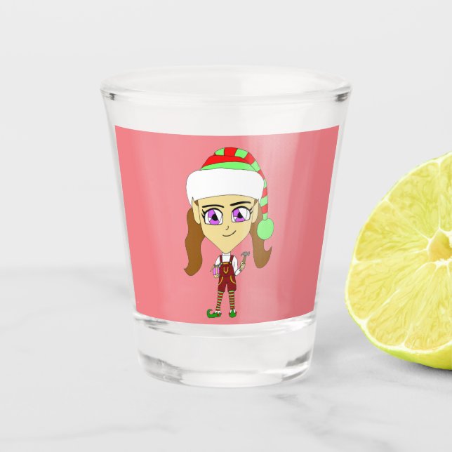 Copo De Shot chibi elf (Frente)
