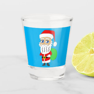 Copo De Shot Chibi Santa Claus