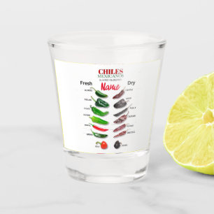 Copo De Shot Chiles Frescos e Secos Thunder_Cove