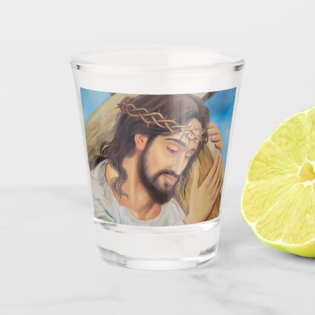 Copo De Shot Christian Faith Jesus Cristo (Frente)