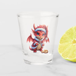 Copo De Shot Christmas dragon, too cute to arrest, 