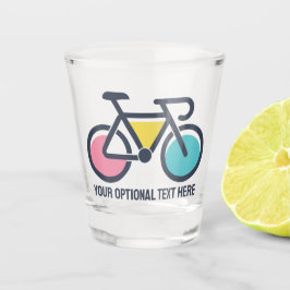 Copo De Shot Ciclo de Texto Personalizado