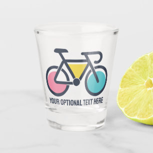 Copo De Shot Ciclo de Texto Personalizado