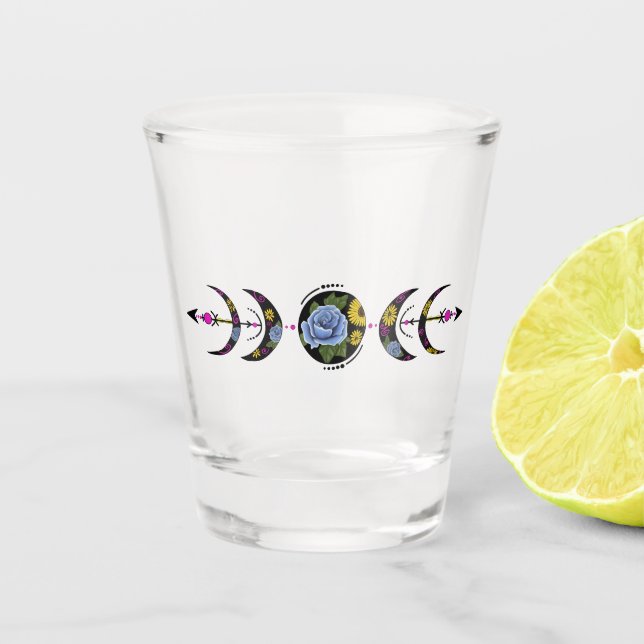 Copo De Shot Ciclo Inquebrantável da Natureza (Frente)