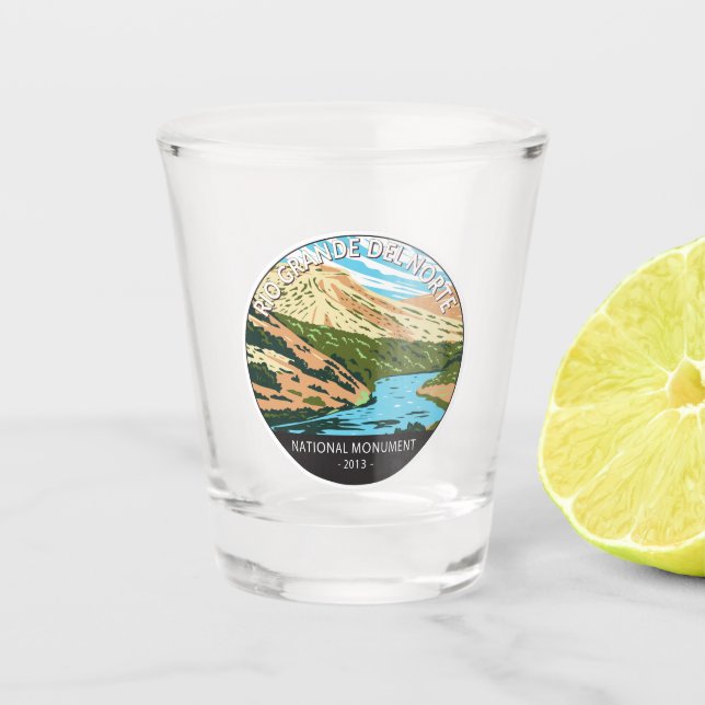 Copo De Shot Círculo Nacional de Monumento do Rio Grande do Nor (Frente)