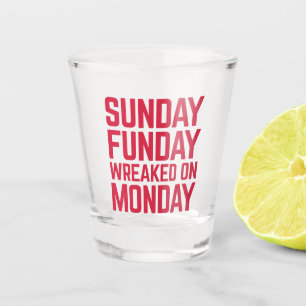 Copo De Shot Citação do Funday Funny