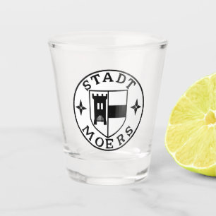 Copo De Shot City Seal of Moers, Alemanha