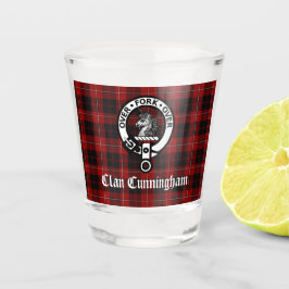 Copo De Shot Clan Cunningham Crachá & Tartan