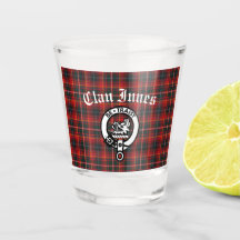 Clan Innes Crest Crachá e Tartan