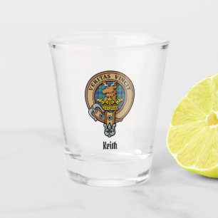 Copo De Shot Clan Keith Crest Shot Glass