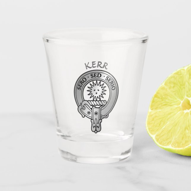 Copo De Shot Clan Kerr Crest (Frente)