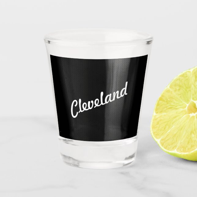 Copo De Shot Clássico Cleveland (Frente)