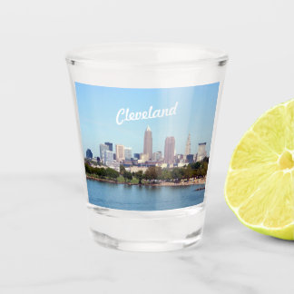 Copo De Shot Cleveland OH Lake Skyline Shot Glass