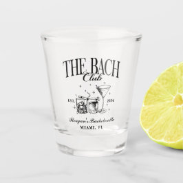 Copo De Shot Clube de Bach Personalizado Despedida de Solteira