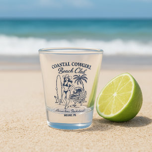 Copo De Shot Clube de Solteira Cowgirl Costeira