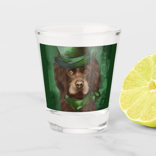 Copo De Shot Cocker Spaniel Americano (Frente)