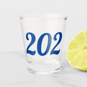 Copo De Shot Código de área 202 (Washington DC)
