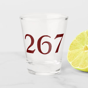 Copo De Shot Código de área 267 (Filadélfia)