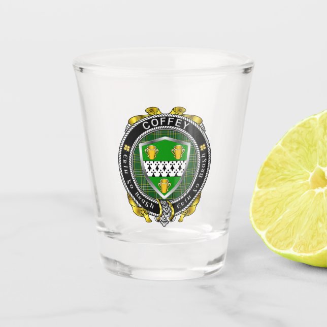 Copo De Shot Coffey/O'Coffey Irish Shot Glass (Frente)
